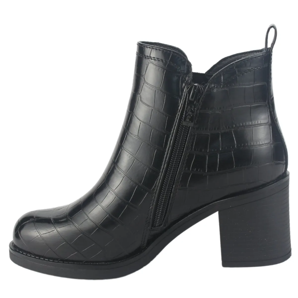 CHALADA - Botin Mujer Negro Casual Chalada Prata-6