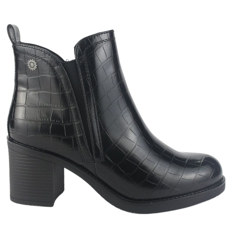 CHALADA - Botin Mujer Negro Casual Chalada Prata-6