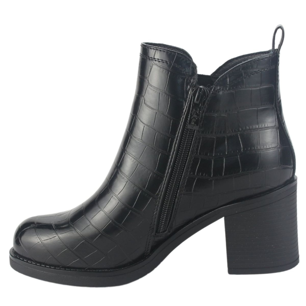 CHALADA - Botin Mujer Negro Casual Chalada Prata-6