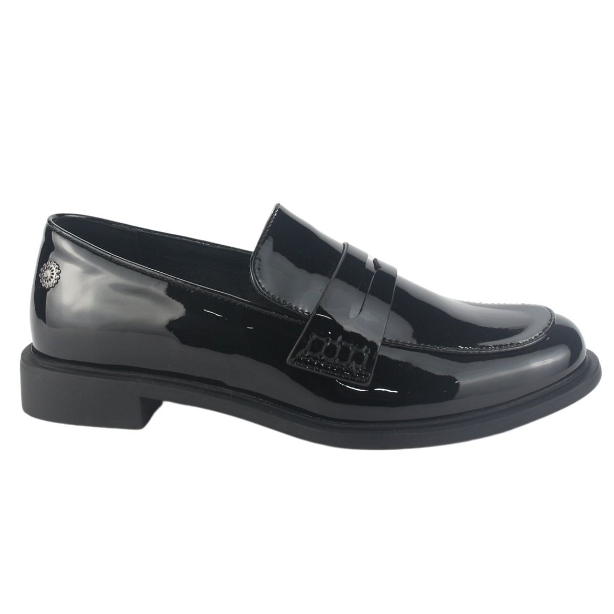 CHALADA - Mocasin Mujer Negro Casual Chalada Mocca-2