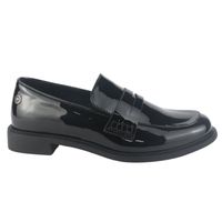 Mocasin Mujer Negro Casual Mocca-2