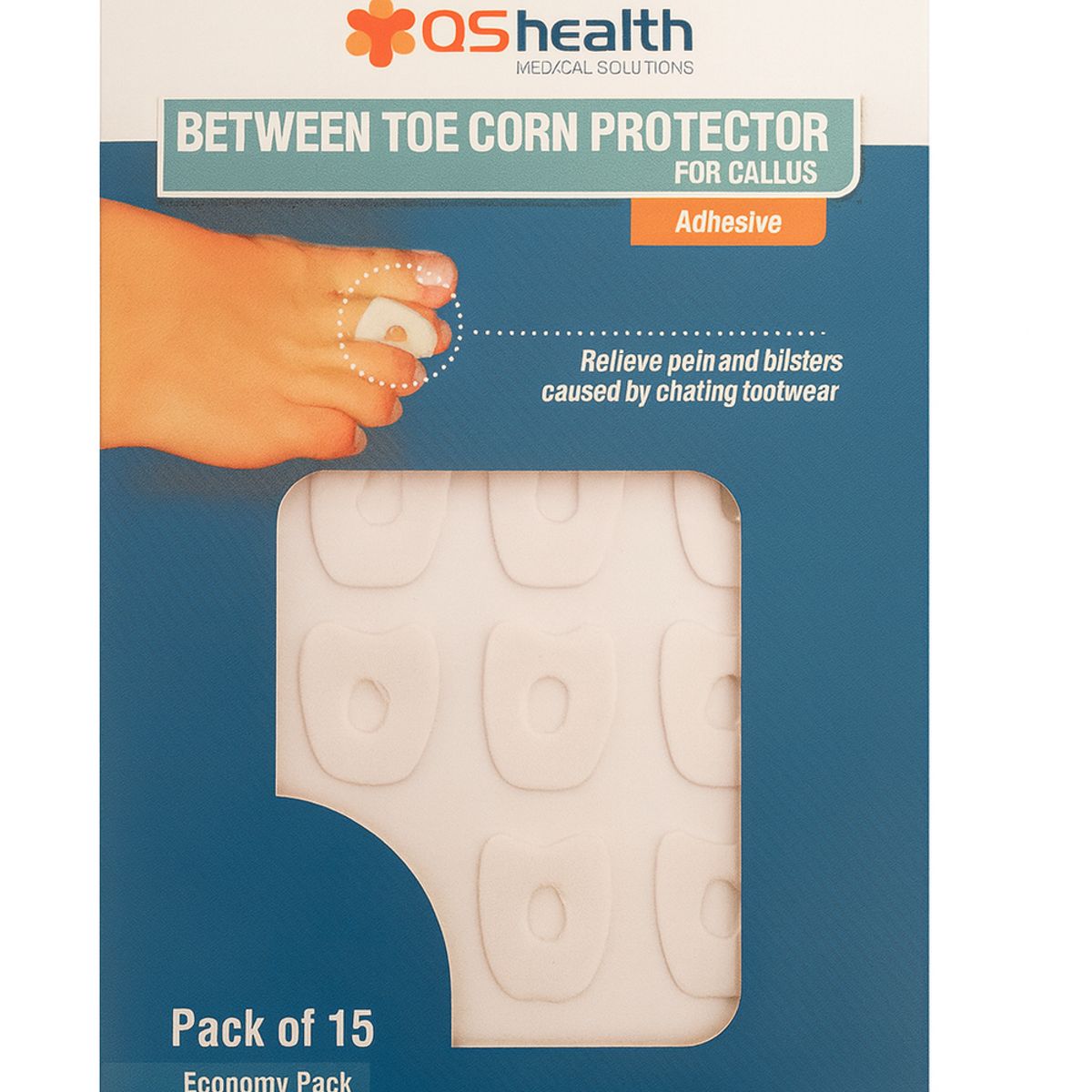 Protector Callos Entre Dedos Adhesivo, marca MAXCARE - Foto Principal