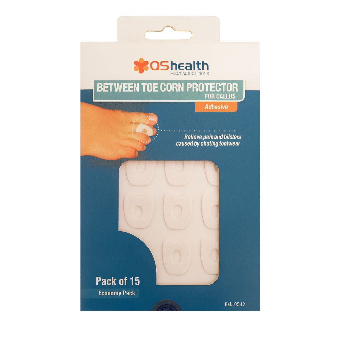 Protector Callos Entre Dedos Adhesivo, marca MAXCARE - Foto Principal