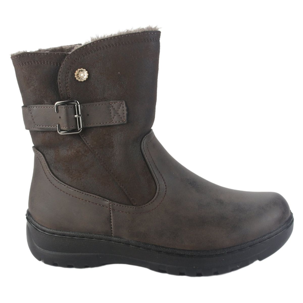 CHALADA - Botin Mujer Café Casual Chalada Qual-7
