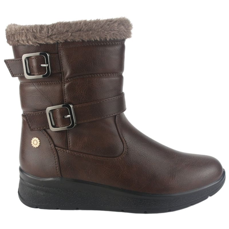 CHALADA - Botin Mujer Café Casual Chalada Canet-1