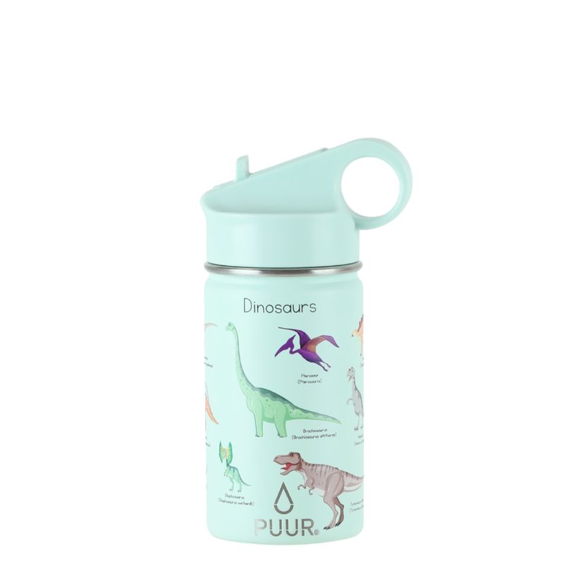 PUUR - Botella Térmica Puur Bottle Dino 350 ml