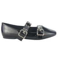 Ballerina Mujer Negro Casual Miu-7