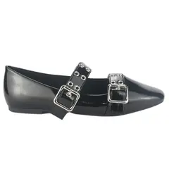 CHALADA - Ballerina Mujer Negro Casual Miu-7