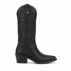 CHALADA - Bota Mujer Negro Casual West-22