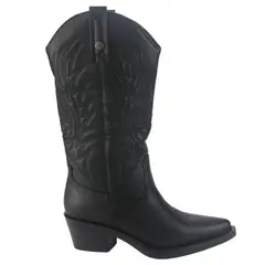 CHALADA - Bota Mujer Negro Casual West-22