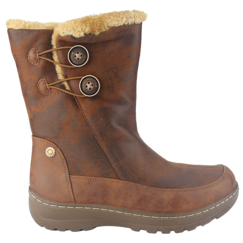 CHALADA - Botin Mujer Camel Casual Chalada Qual-8
