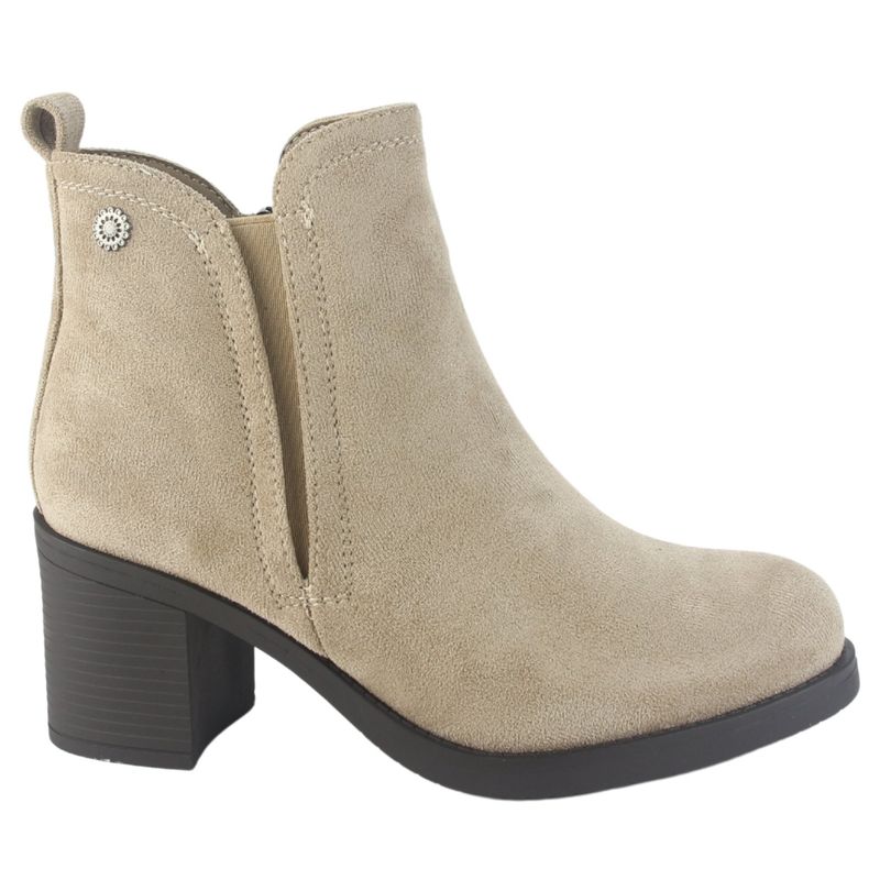 CHALADA - Botin Mujer Taupe Casual Chalada Prata-1