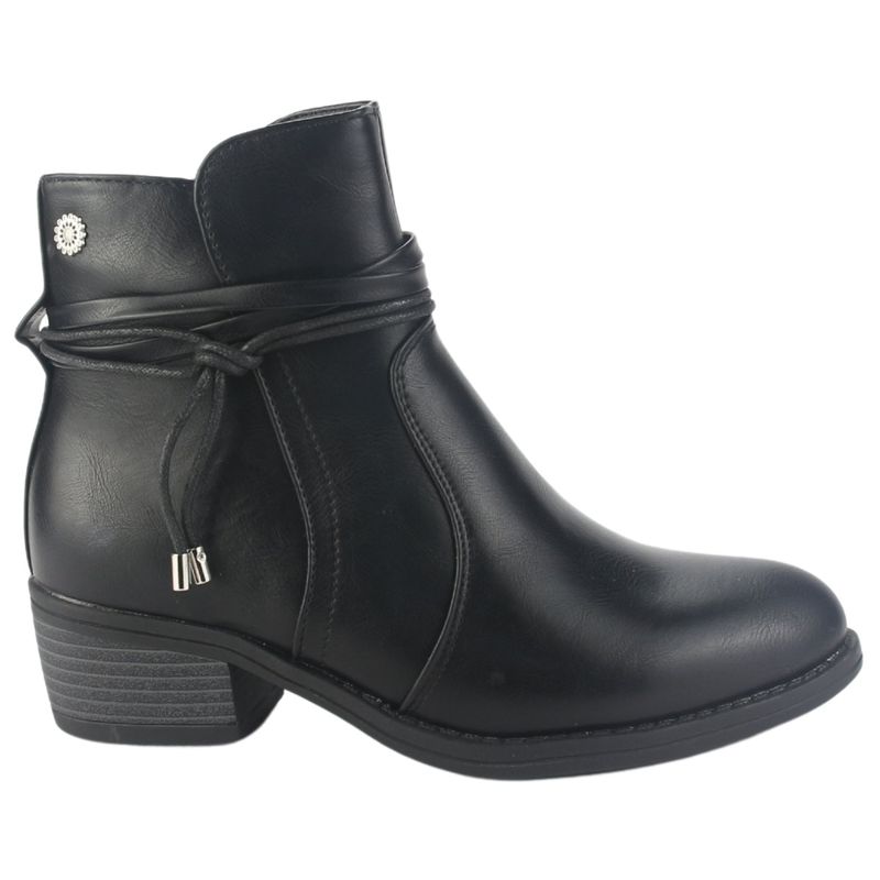 CHALADA - Botin Mujer Negro Casual Chalada Trosi-1