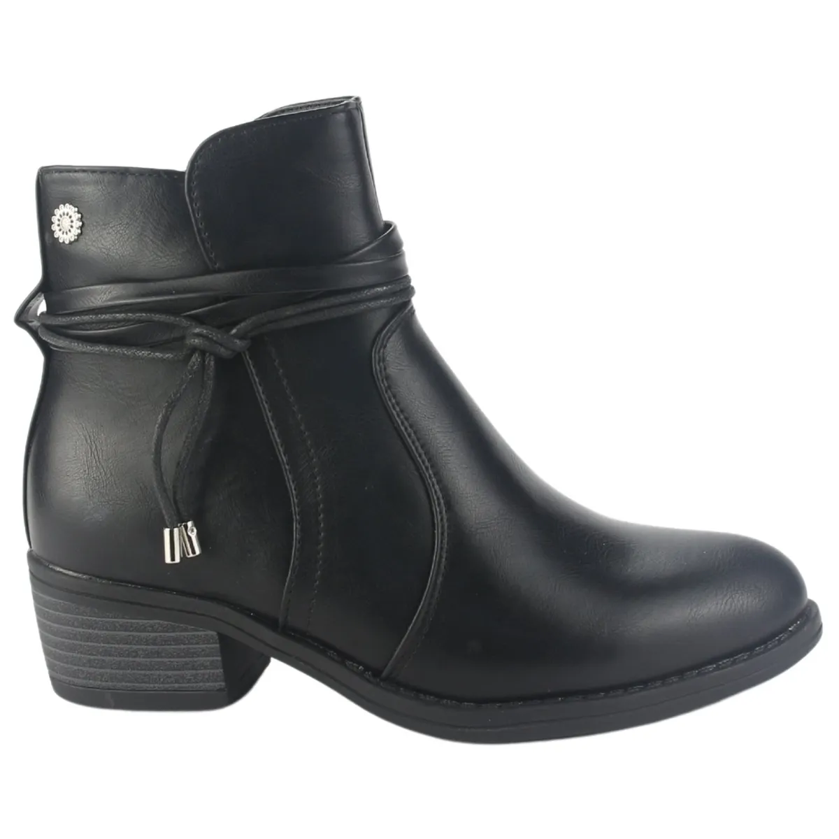 CHALADA - Botin Mujer Negro Casual Chalada Trosi-1