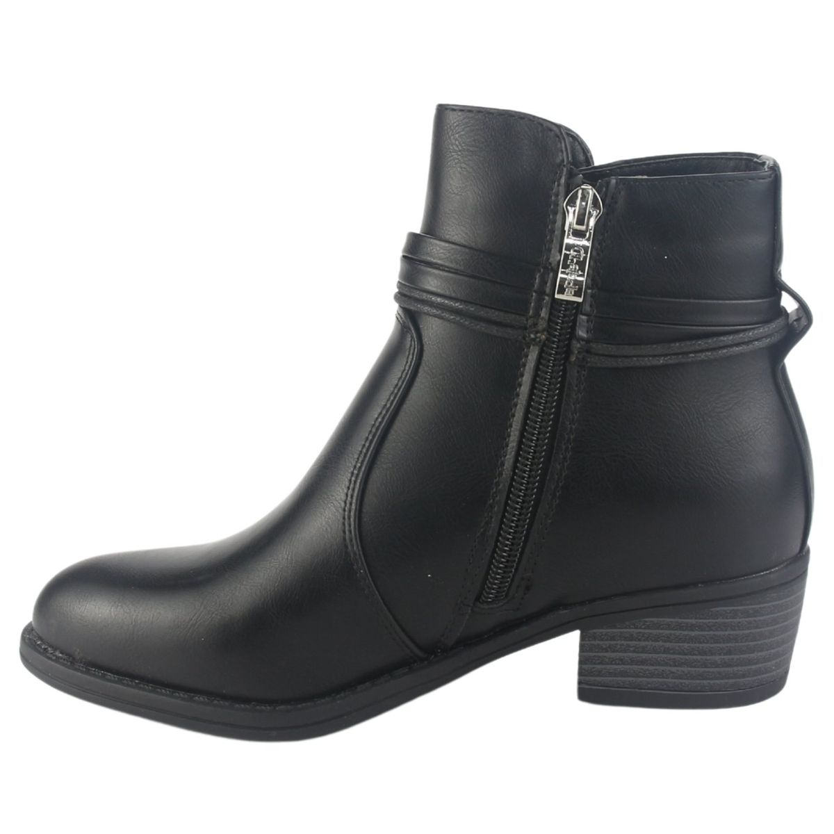 CHALADA - Botin Mujer Negro Casual Chalada Trosi-1