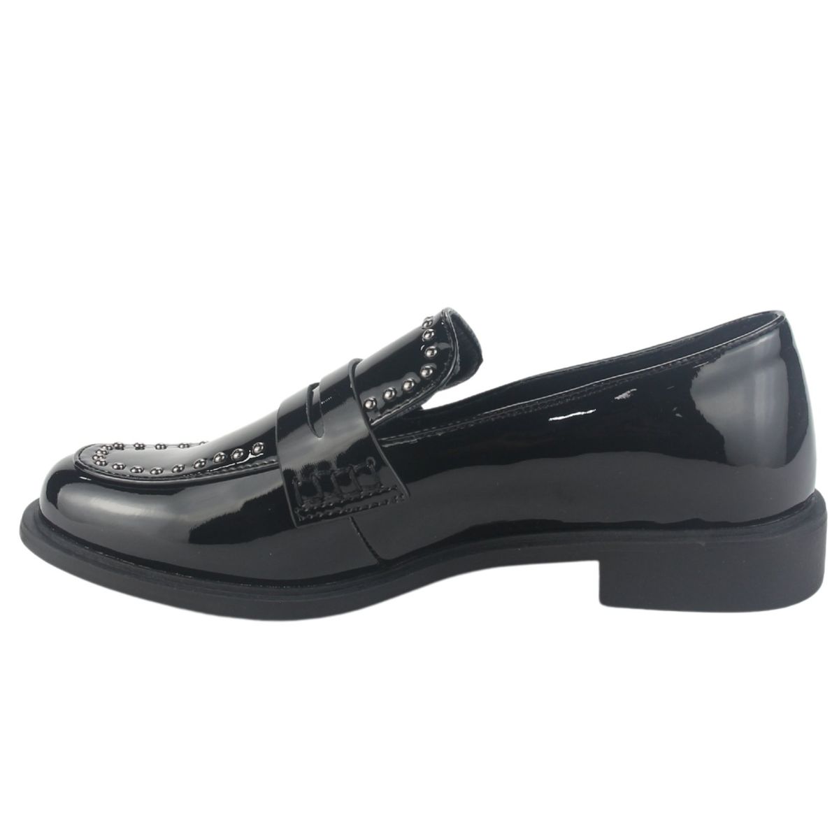 CHALADA - Mocasin Mujer Negro Casual Chalada Mocca-1