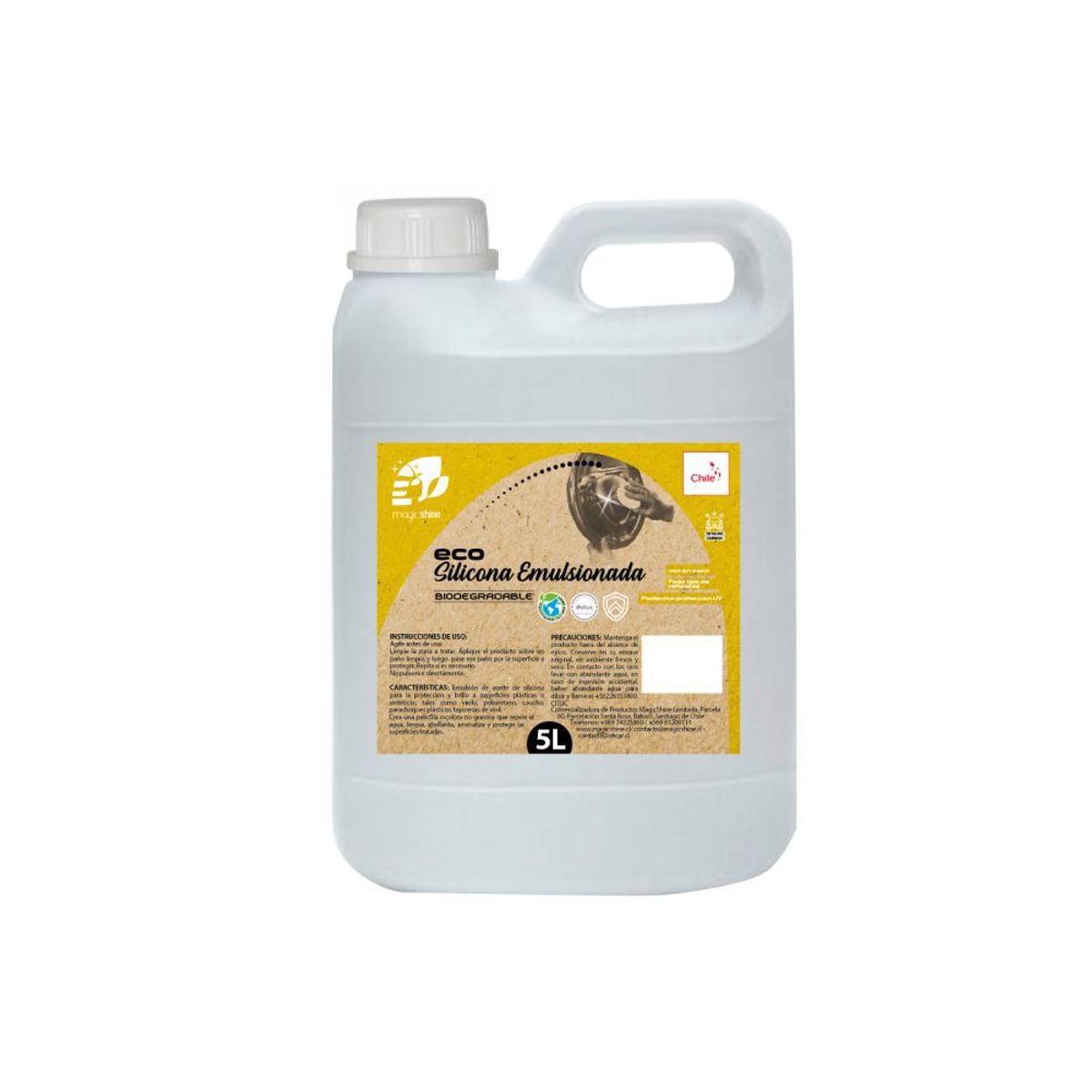 MAGICSHINE - Silicona emulsionada - 5L - Magicshine