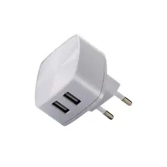 PHILCO - CARG DE PARED 31 A DOBLE USB SIN CABLE R3100 BLANCO - Blanco