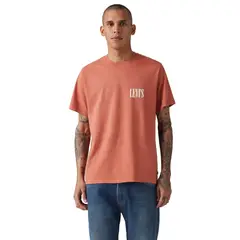 LEVIS - Polera Hombre Ss Relaxed Fit Tee Rojo