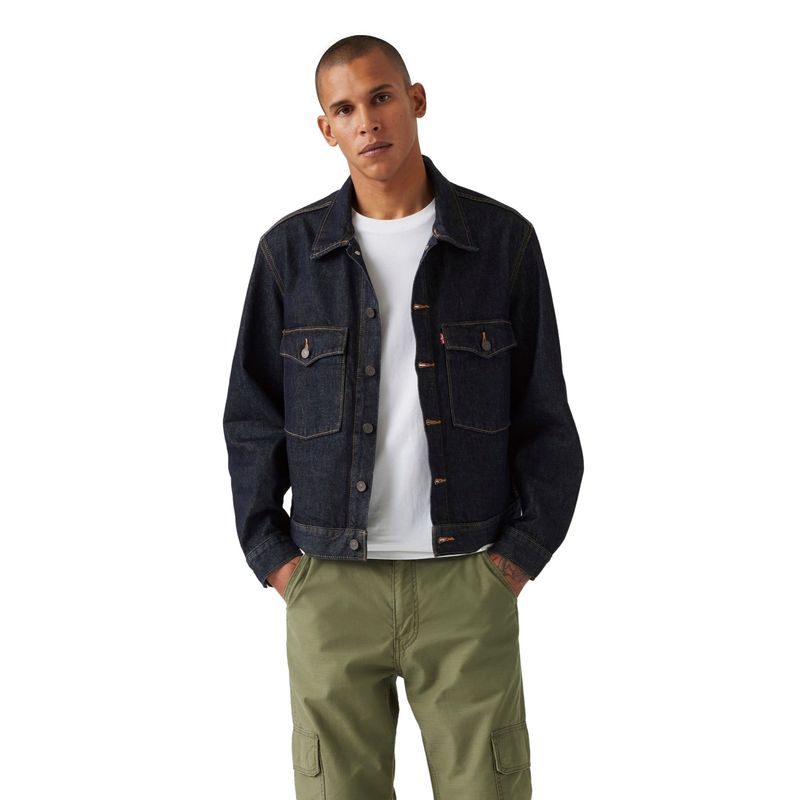 LEVIS - Chaqueta Hombre Station Azul Levis