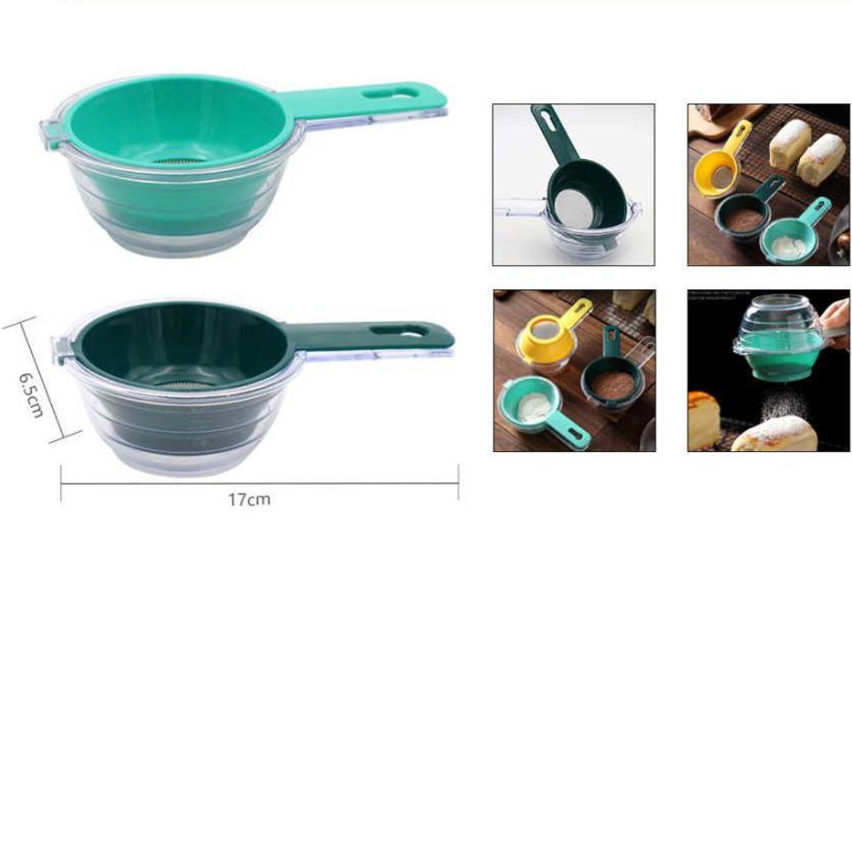 GENERICO - Colador Pequeños  Vaso Medidor