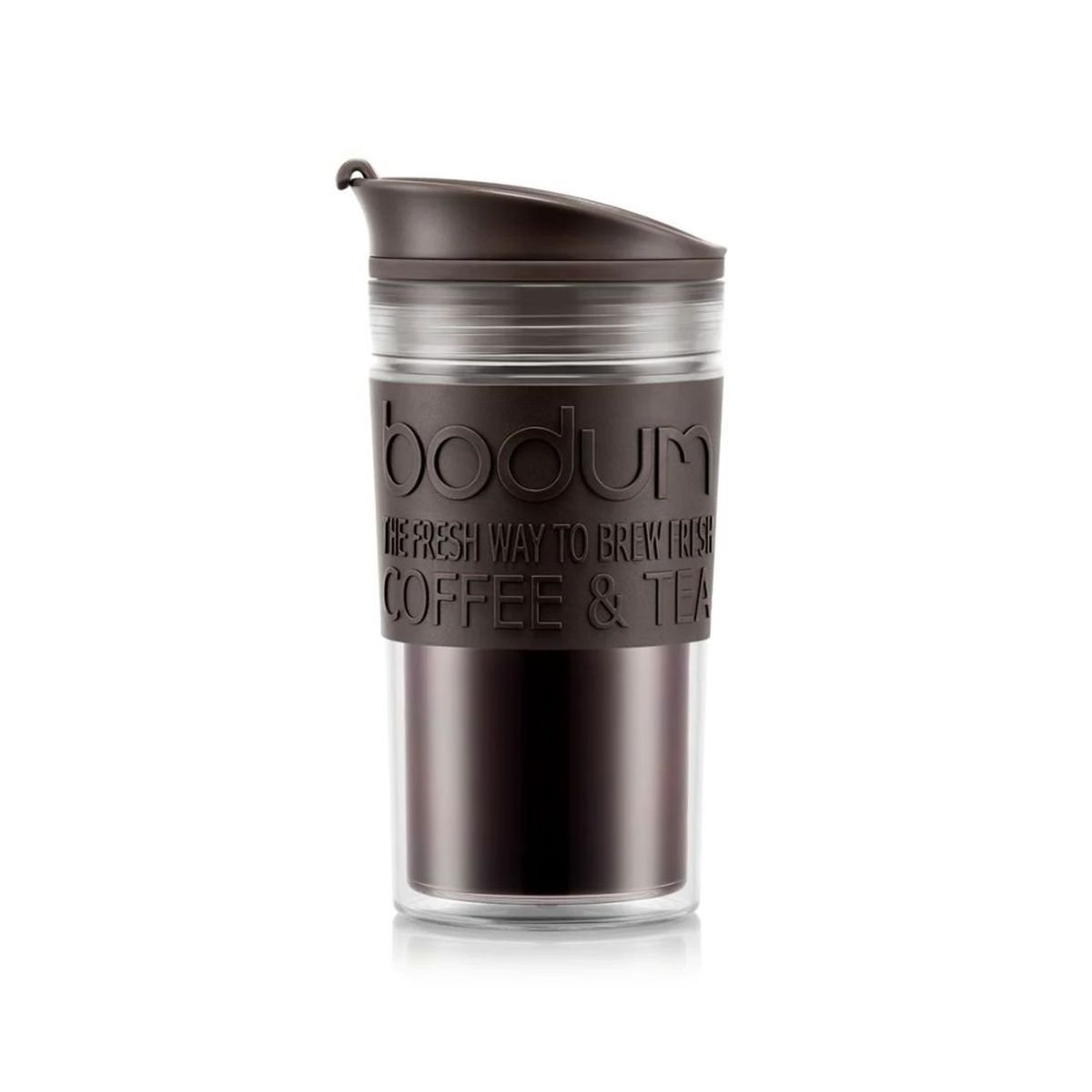 BODUM - Mug de Viaje Bodum 0,35 Lts. Negra – Doble Pared Libre de BPA - Travel Mug Térmica Portátil