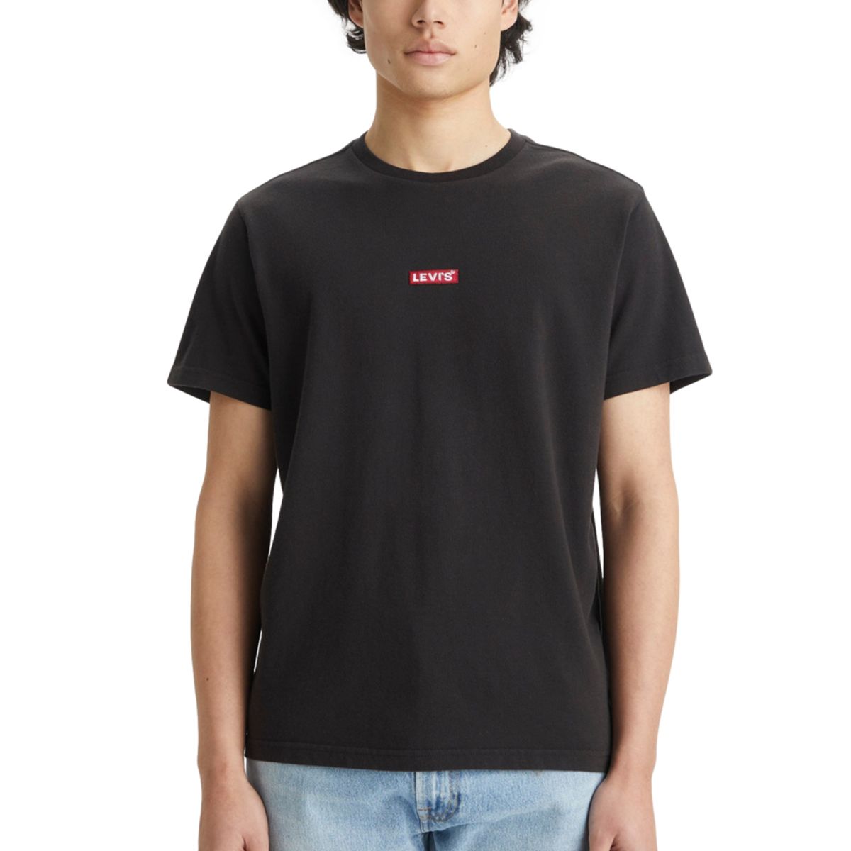 LEVIS - Polera Hombre Relaxed Baby Tab T Negro Levis