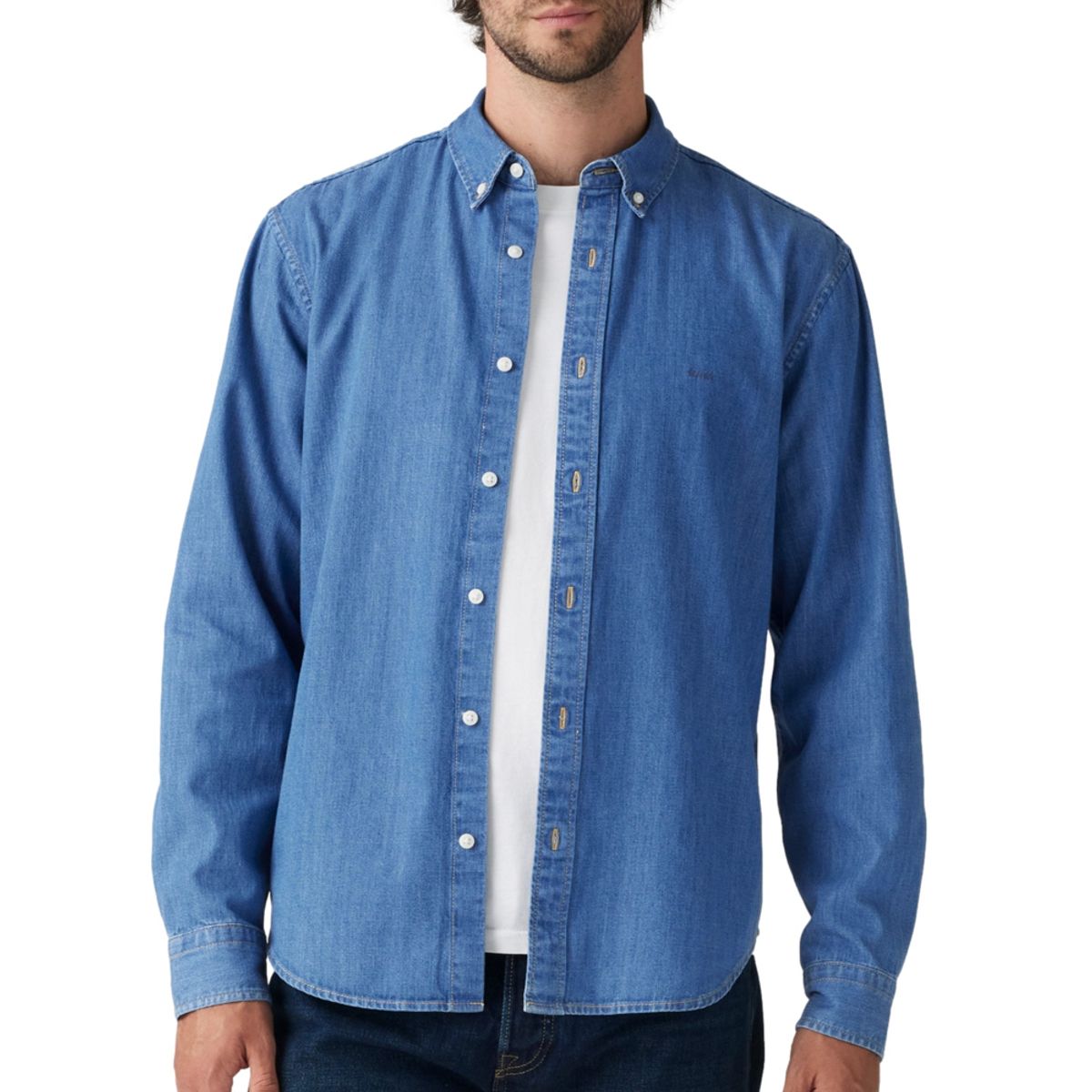 LEVIS - Camisa Hombre Authentic Button Down Azul Levis