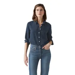 LEVIS - Camisa Mujer Darlene Utility Shirt Azul