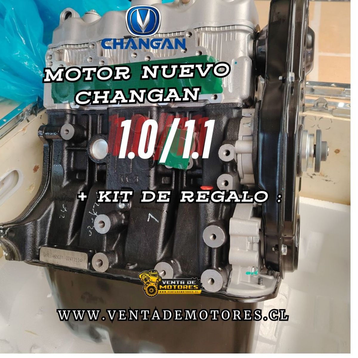 CHANGAN - NUEVO MOTOR CHINO HAFEI 1.0