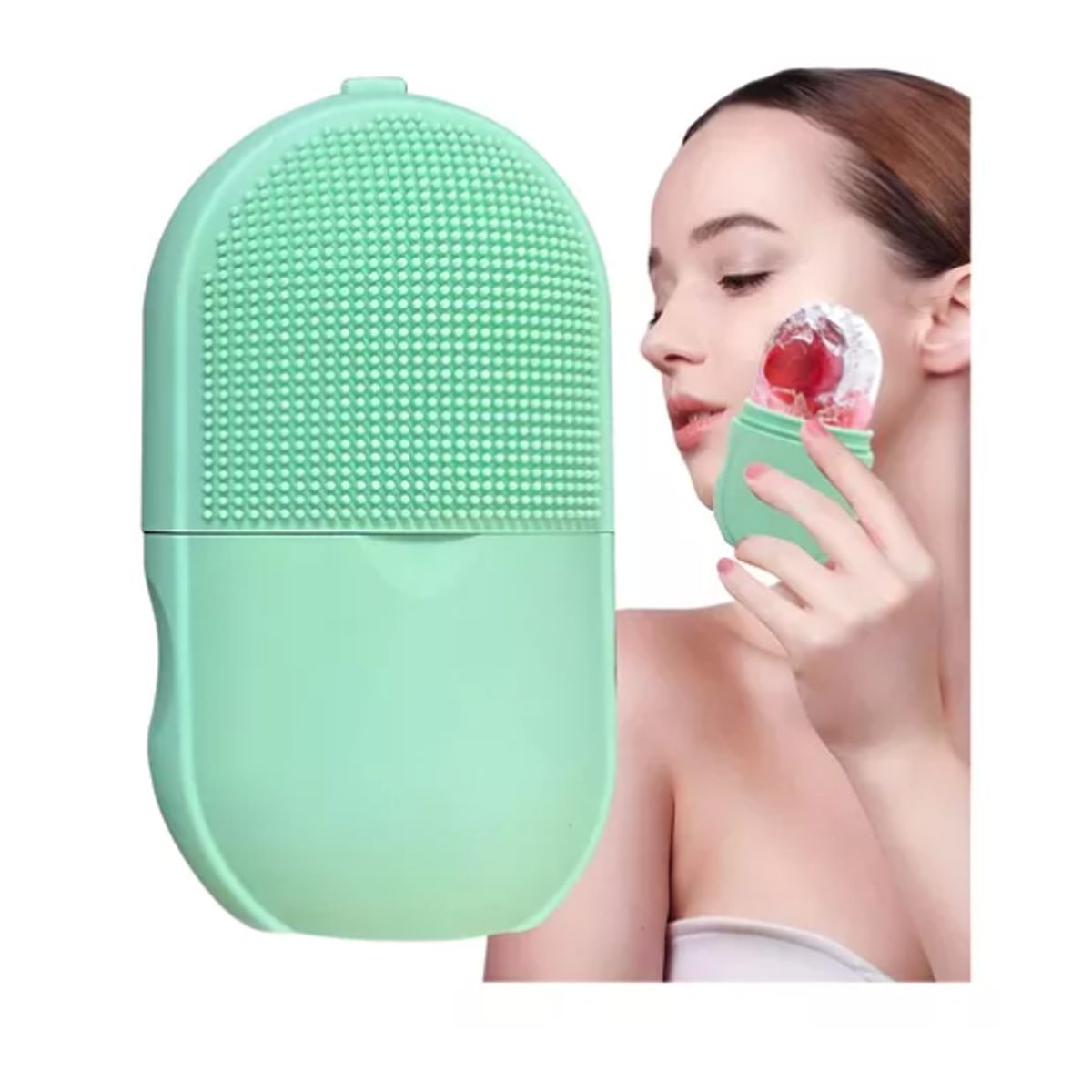 GENERICO - MOLDE RODILLO HIELO FACIAL SILICONA ICE STICK