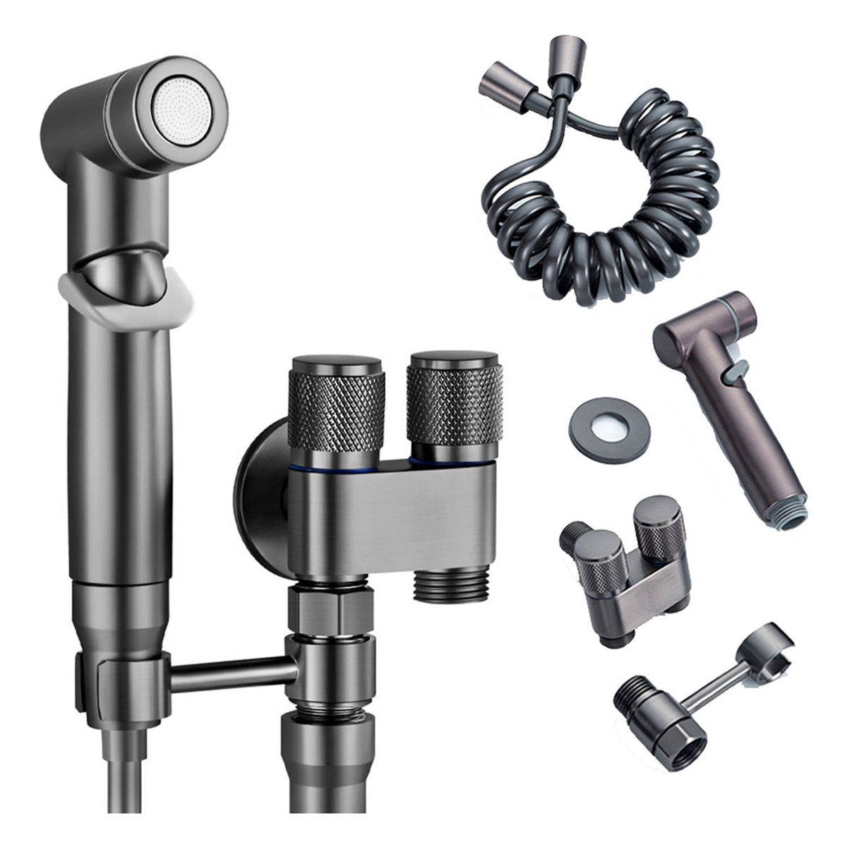 EVERSO - Ducha Bidet Arabe Acero Inoxidable Baño Wc Inodoro Durable