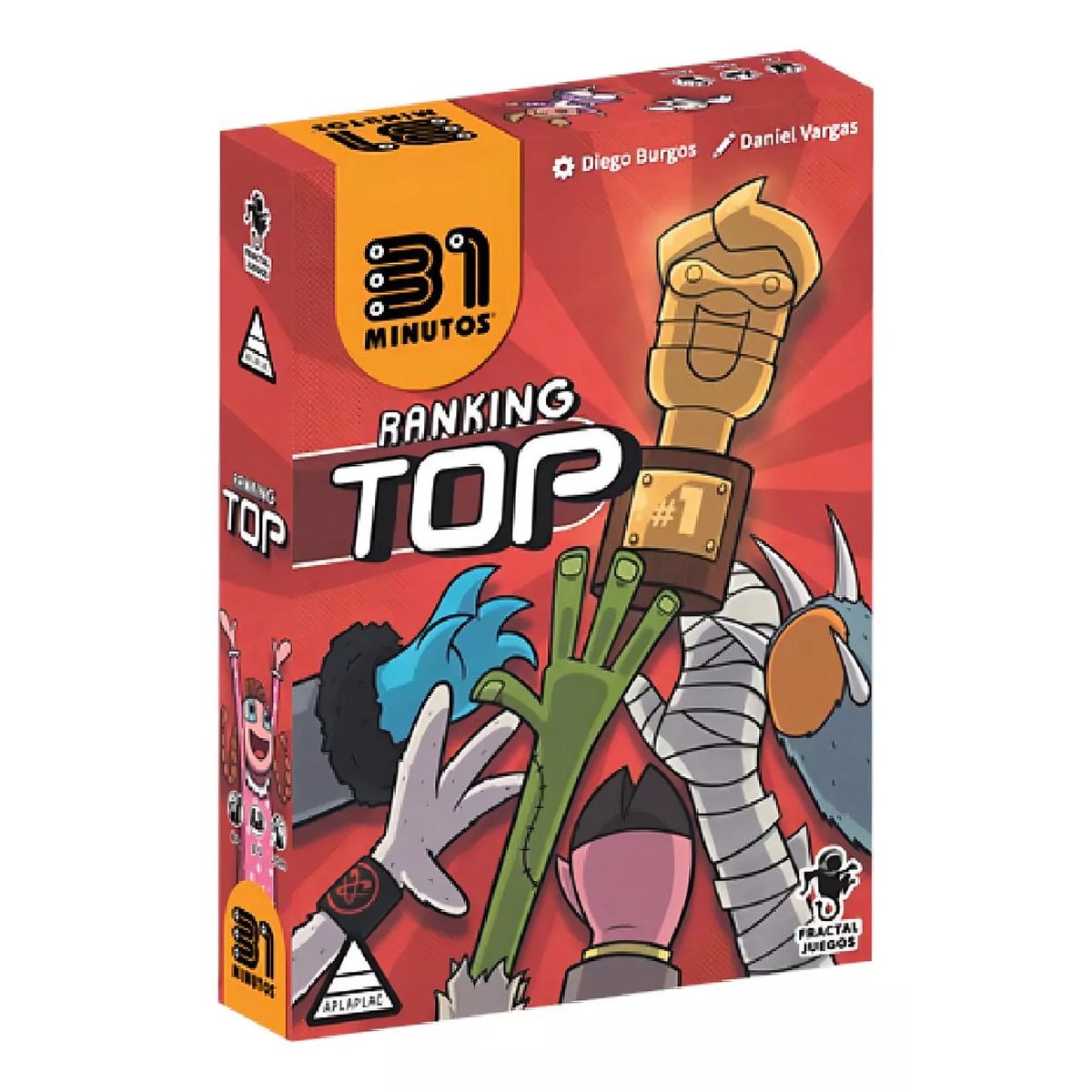 FRACTAL JUEGOS - Ranking Top - 31 Minutos - Juego De Mesa - Fractal