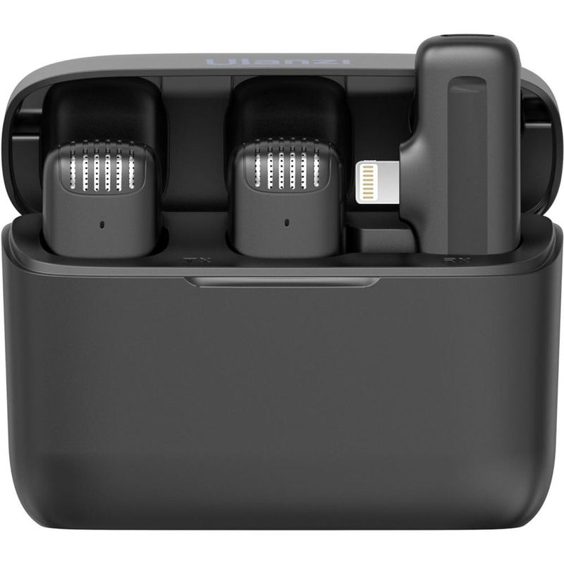 ULANZI - Ulanzi J12 Lightning Micrófono Inalámbrico Doble
