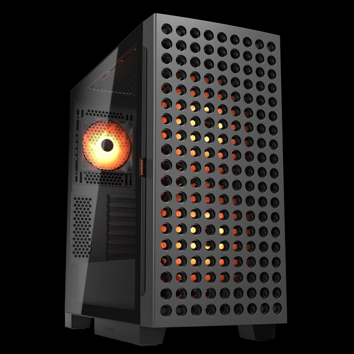 COUGAR - Gabinete gamer Cougar Airface ECO RGB Black