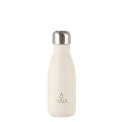 PUUR - Botella térmica color arena 260 ml