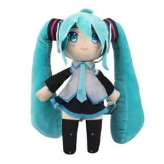 GENERICO - Miku, peluche 25 cm. Gran calidad.