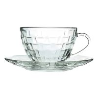 Set 6 Tazas + Platos de Te o Cafe Picnic Kimglass