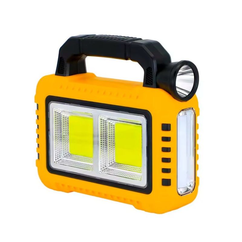 GENERICO - Linterna solar 50W luz de emergencia portátil solar para acampar