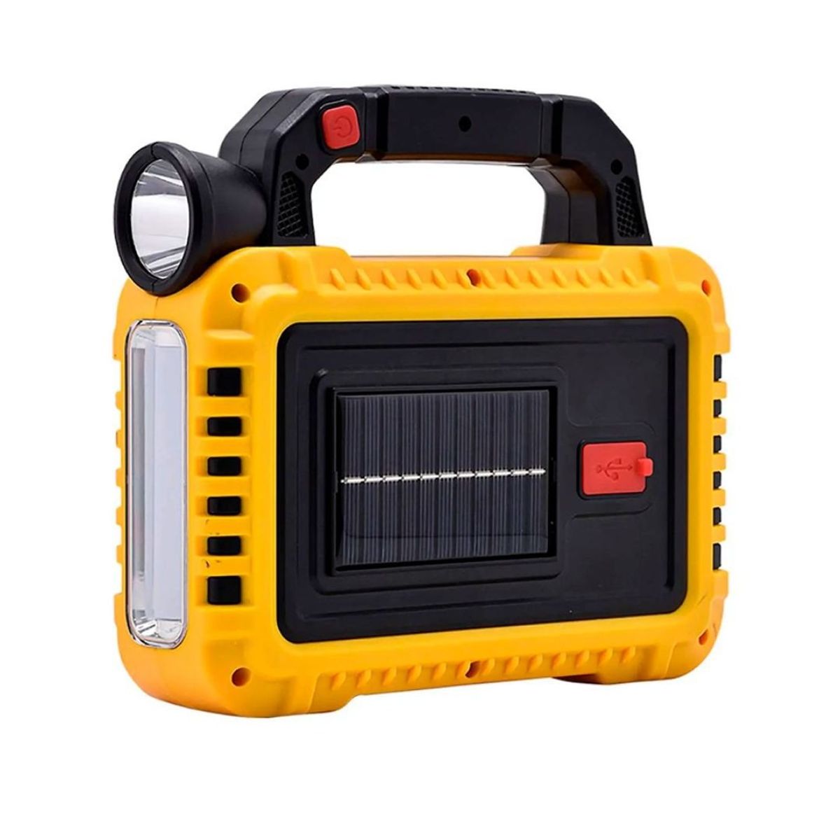 GENERICO - Linterna solar 50W luz de emergencia portátil solar para acampar