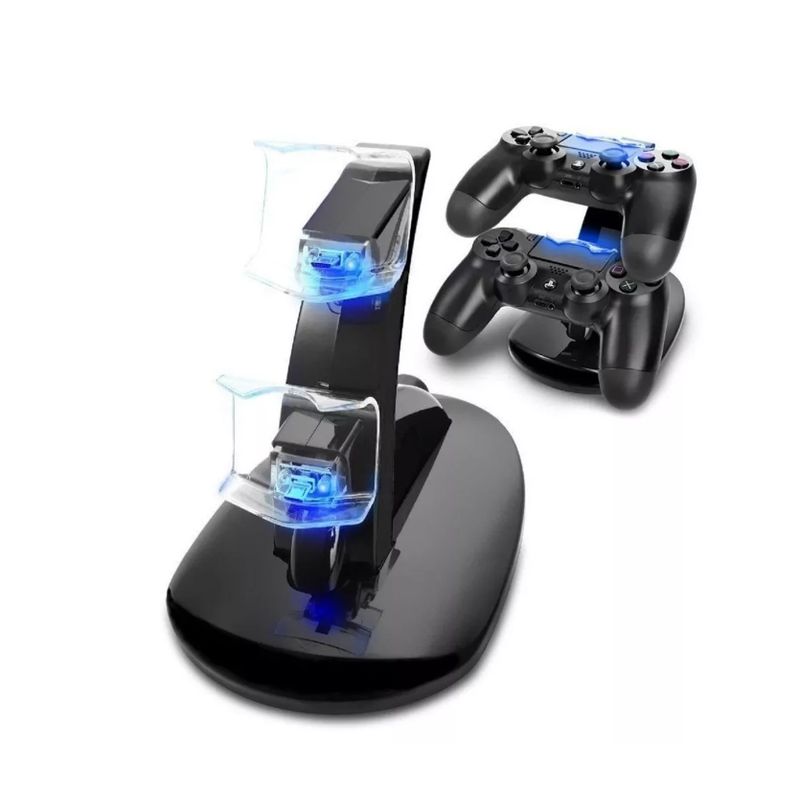 GENERICO - Base Play Station 4 Dual Usb Charging Stand For Ps4