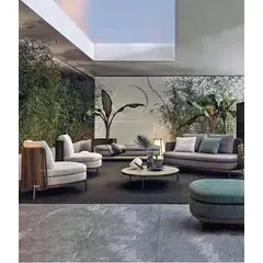 GENERICO - Juego de Living Exterior Milán Para Terraza y Jardín