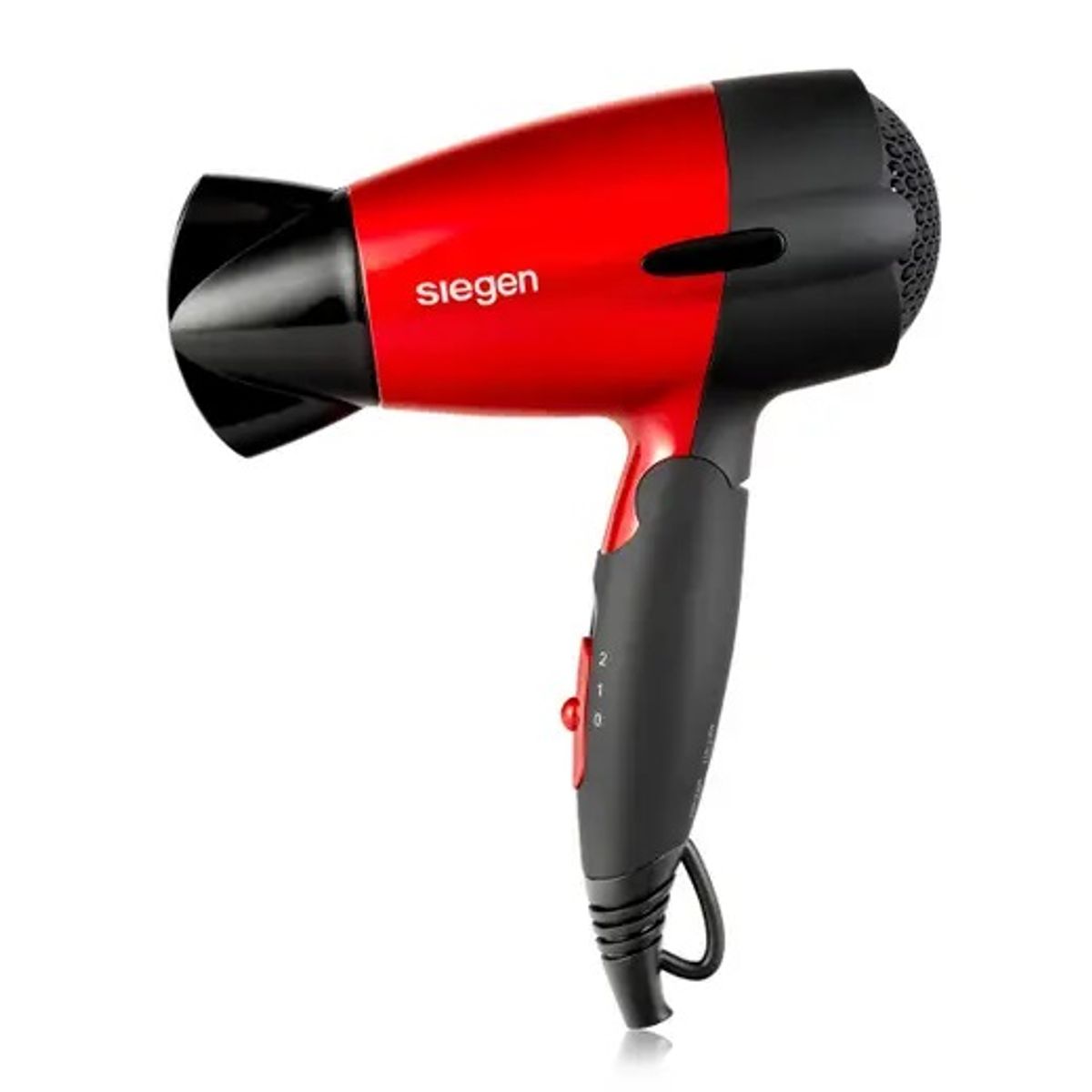 SIEGEN - Secador de Pelo Siegen Specialist Lets go Travel Rojo SG3011 1400Watts