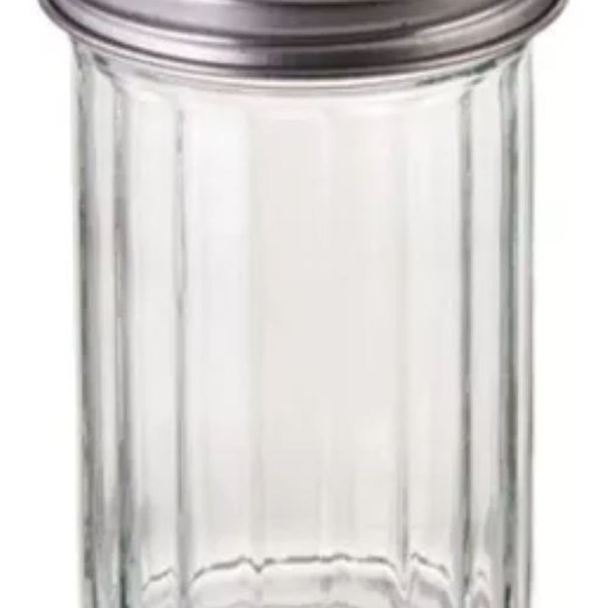 WINCO - Azucarero Vidrio Tapa Metalica 12 Oz Winco