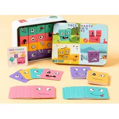 GENERICO - Juego Expresión Cubo De Rubik Para Niños De Cambia Cara