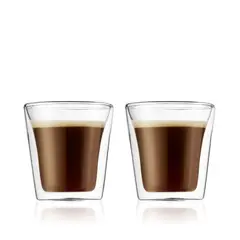BODUM - Set 2 vasos para café 0.1 lts.