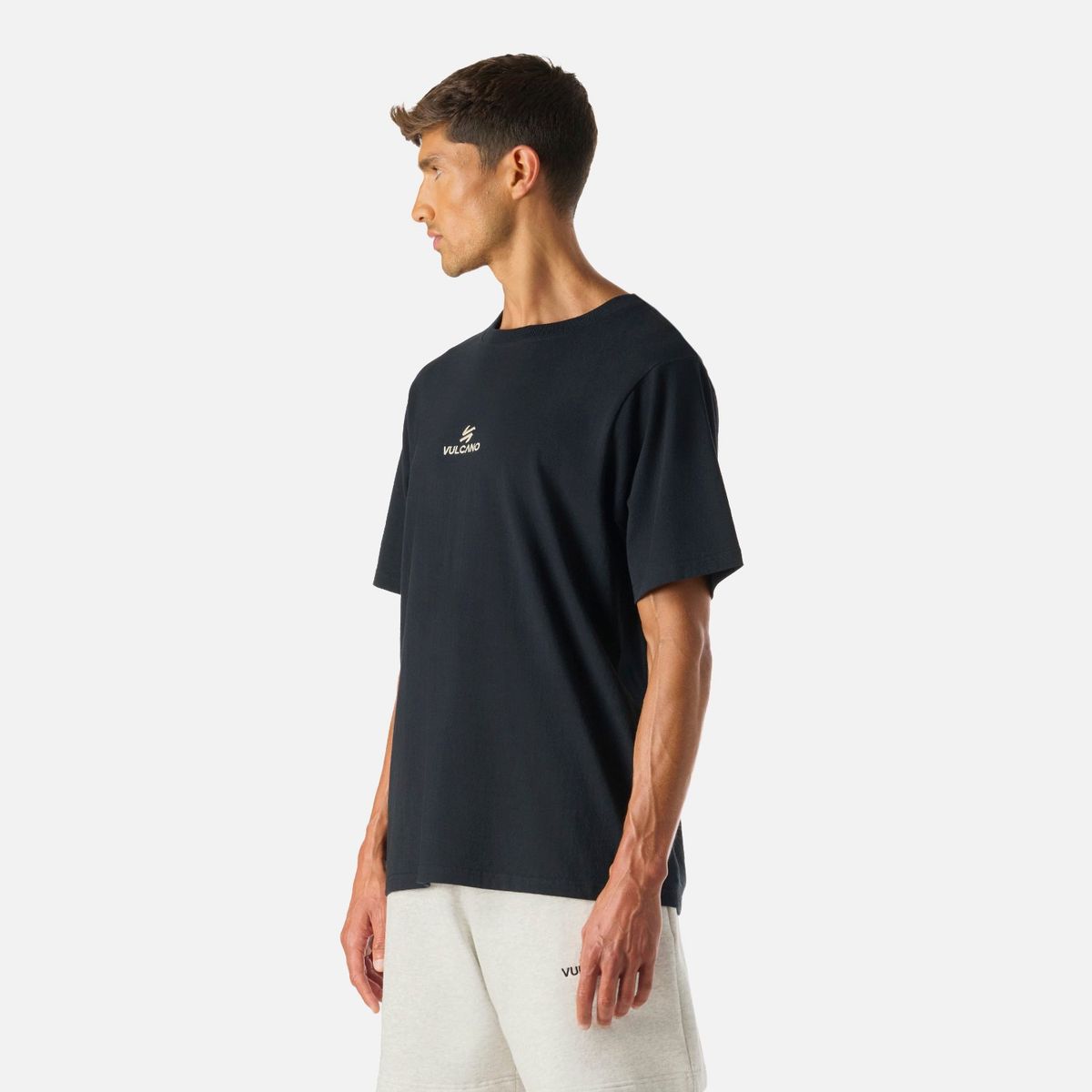 VULCANO - Polera casual manga corta hombre Cool Down