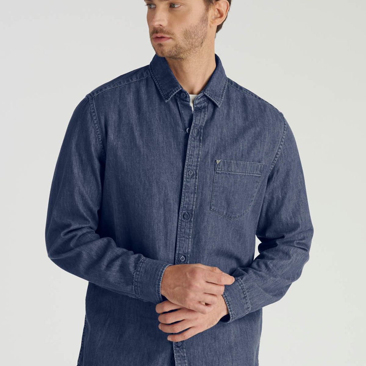 NEW MAN - Camisa Banbury Heritage Azul Newman