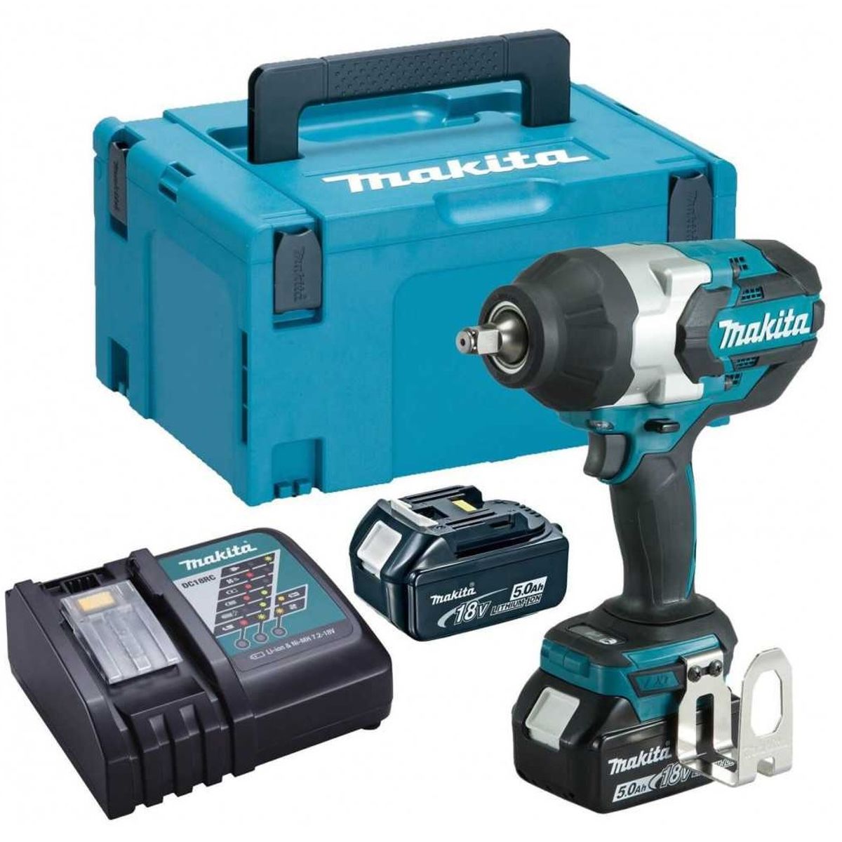MAKITA - Pistola Llave Impacto Inalámbrica 1050 Nm Makita DTW1001RTJ