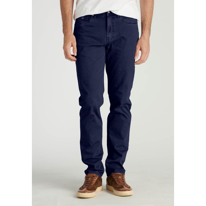 NEW MAN - Pantalón Amsterdam Heritage Azul Newman
